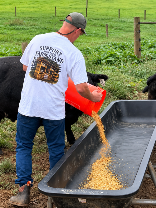 Support Your Local Farm Stand T Shirt Short Sleeve