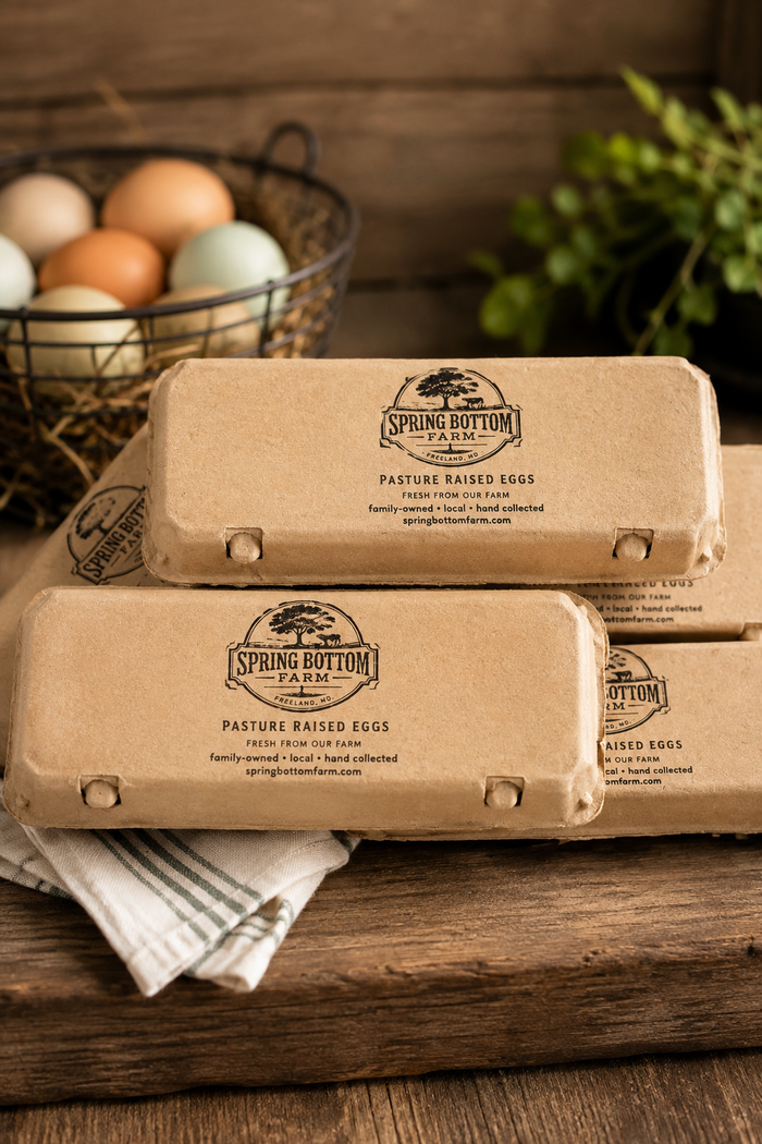 2 Dozen Pasture-Raised Eggs